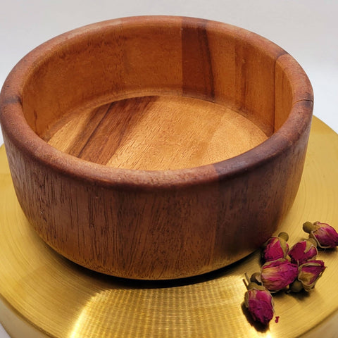 Teakwood Round Bowl