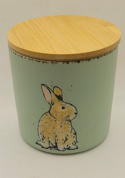 Small Bunny Canister Candle