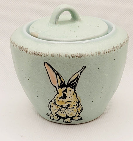 Small Bunny Bowl with Lid