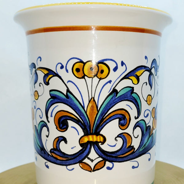 Italian Ceramic Hand-Painted Vase