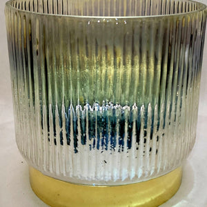 Iridescent Glass and Gold