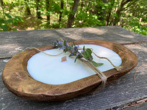 Wooden Dough Bowl